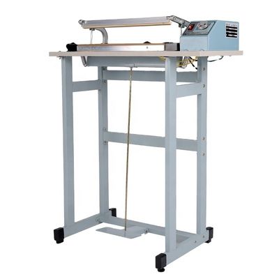 kaufen 220V DUOQI SFP-600 Eisenfußpedal Versiegelungsschleifer Tasche Versiegelungsschleifer Heißversiegelungsschleifer Halbautomatische Versiegelungsmaschine online manufacture