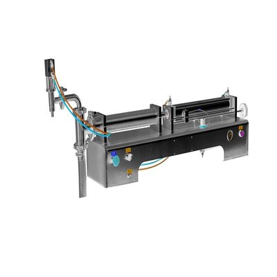 kaufen 1100 mm Einkopf-Tischoberfläche Pneumatische Volumetrische Füllmaschine für Mineralwasserflüssigkeit online manufacture