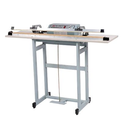 kaufen 220V DUOQI SF-800 Eisenfußpedal Versiegelungsschleifer Tasche Versiegelungsschleifer Heißversiegelungsschleifer Halbautomatische Versiegelungsmaschine online manufacture