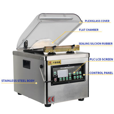kaufen DQVC-260PD Kammervakuumpakemaschine Staubdicht für den gewerblichen Gebrauch online manufacture