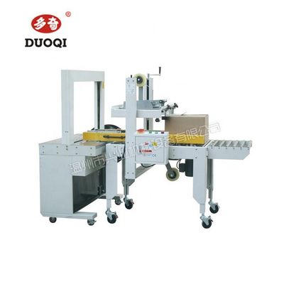 kaufen Einfache Bedienung DUOQI FXJ-5050C Automatische Verpackungsteppichkartonversiegelungsmaschine online manufacture