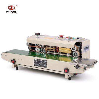 DUOQI FR-770 Maschine zur Versiegelung von Plastikbeuteln mit digitaler Platte und Geschwindigkeit 25 m/min