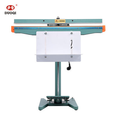 Einfache Bedienung DUOQI PFS-650*1 Lebensmittelindustrie Aluminiumrahmen Fußpedal Versiegelungsmaschine