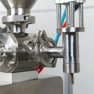 Halbautomatische elektrische Zwei-Kopf-Paste-Füllmaschine für Saftgetränke