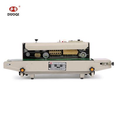 Verpackung des Gehäuses FR-900 tragbare horizontale Bandversiegelungsmaschine mit Heißversiegelung