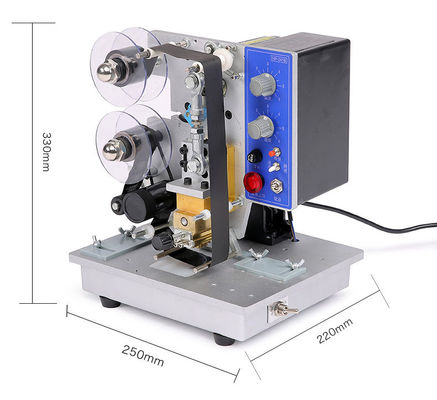DUOQI HP-241 Manuelle Schaltflächenkodiermaschine für Lebensmittel- und Getränkeverpackungen