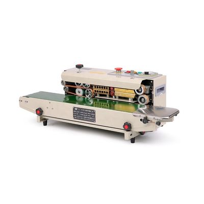 220 V/Hz DUOQI FR-770 Gemalte Aluminiumfolie Plastiktüten Tasche Kontinuierliche Dichtmaschine für digitale Platte