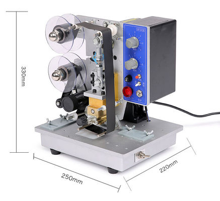 Hochpräzisions-Elektro-Hot Stamp-Banddruckmaschine zum Drucken des Verfallsdatums